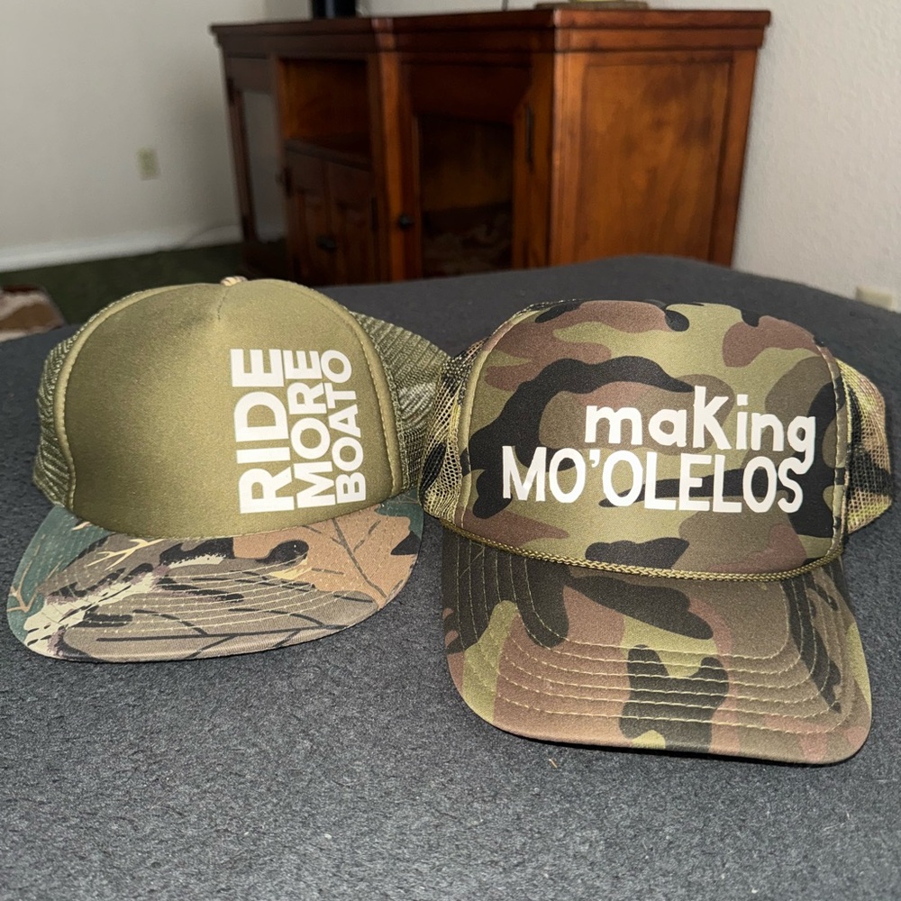 Camouflage Trucker Hat Set